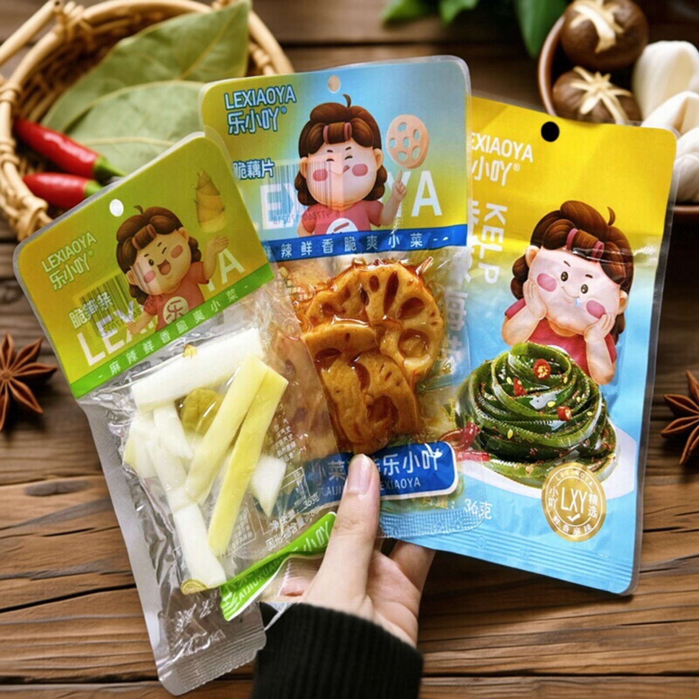 香辣海带脆藕片脆爽小菜