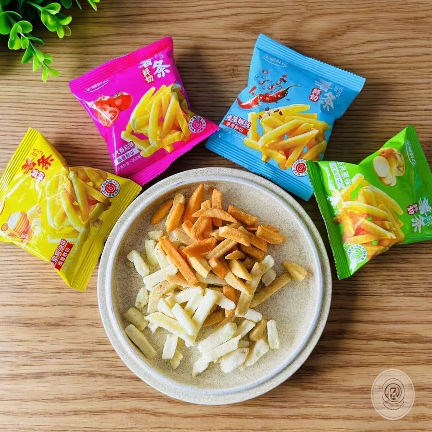 半糖鲜派鲜切香脆薯条手抓包