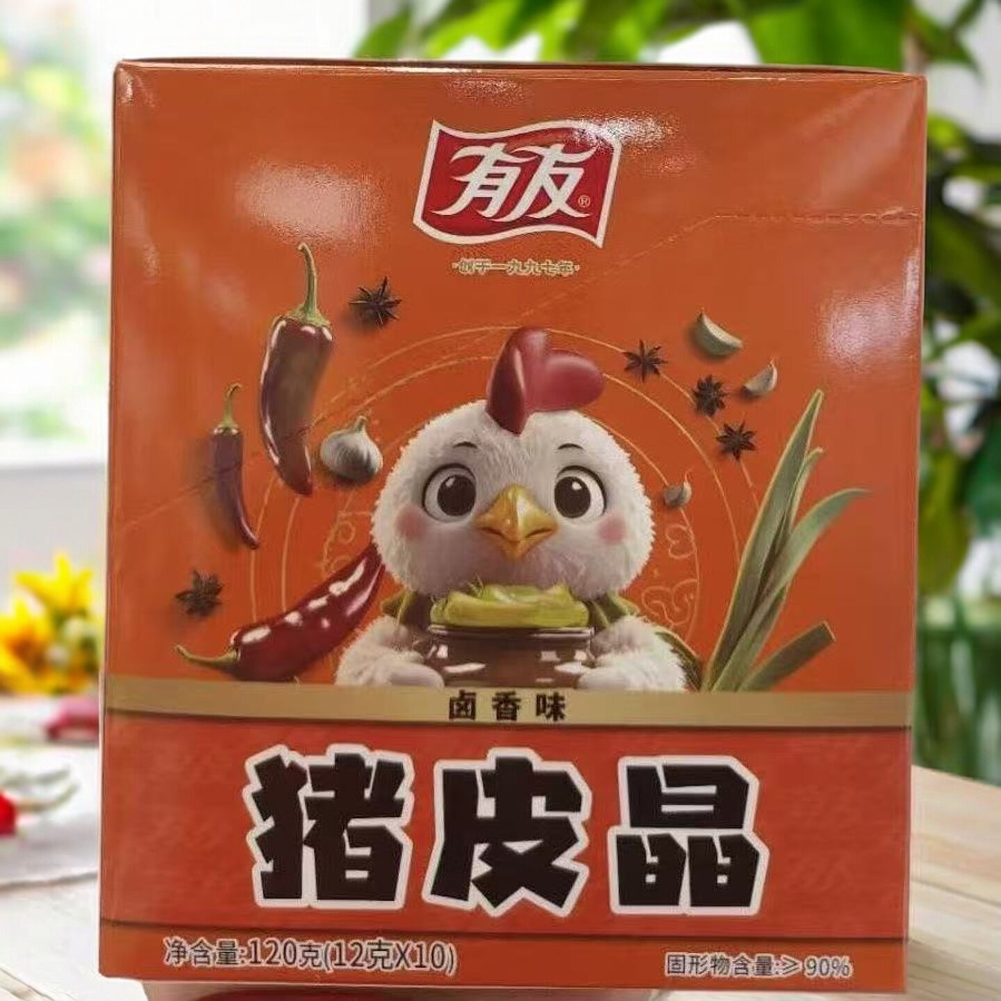 有友卤香猪皮晶即食下酒菜120g