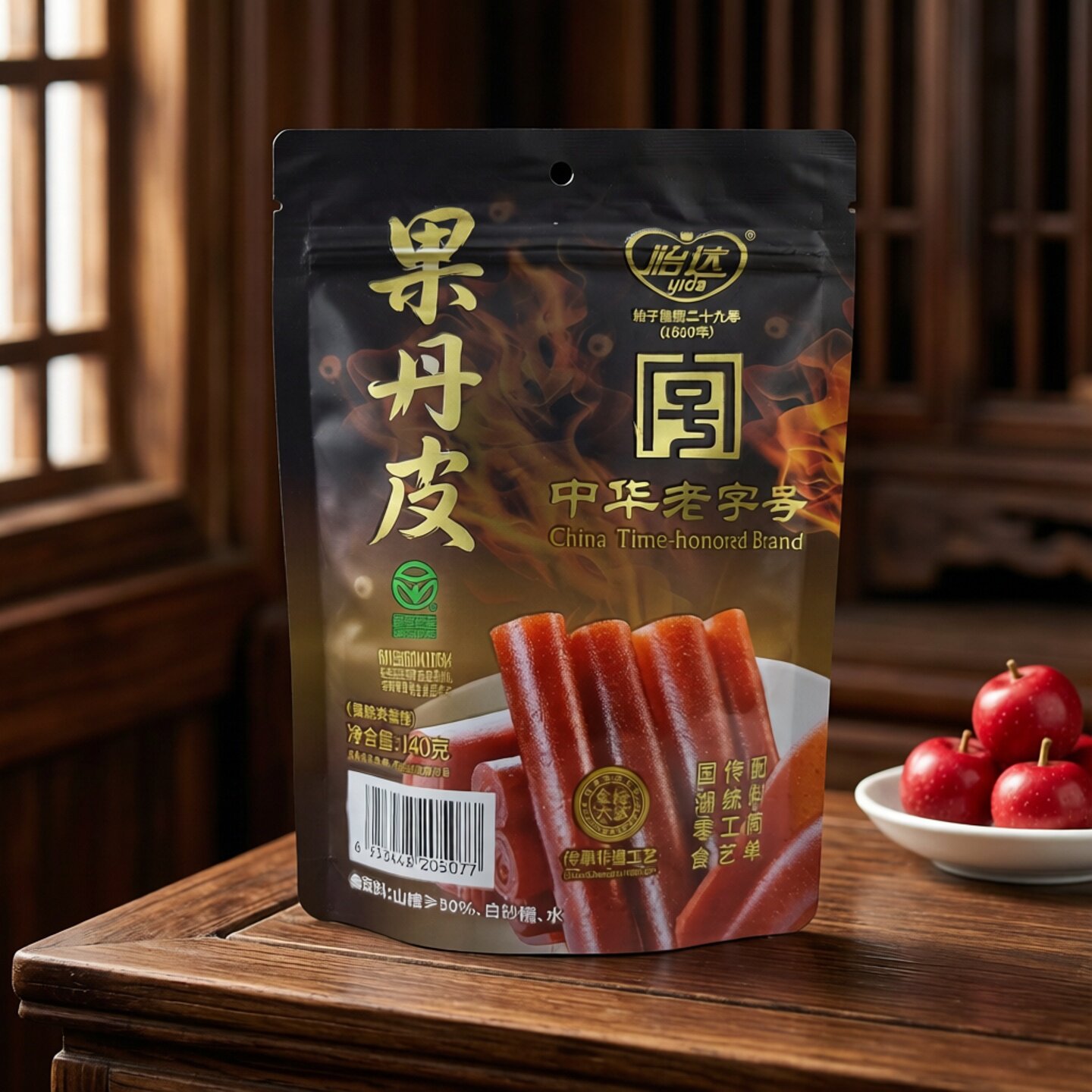 怡达果丹皮独立装酸甜山楂蜜饯