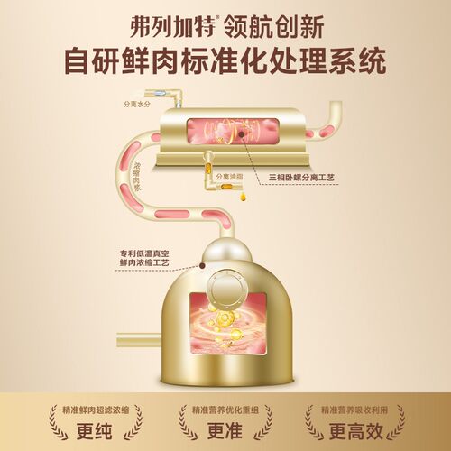弗列加特试吃装|0乳糖牛奶/磷虾油/生骨肉配方45g*2猫罐头