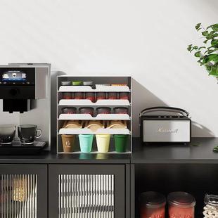 适宜办公家桌面铁艺克维索信盘文件收纳置物架平抽屉式替换收纳盒