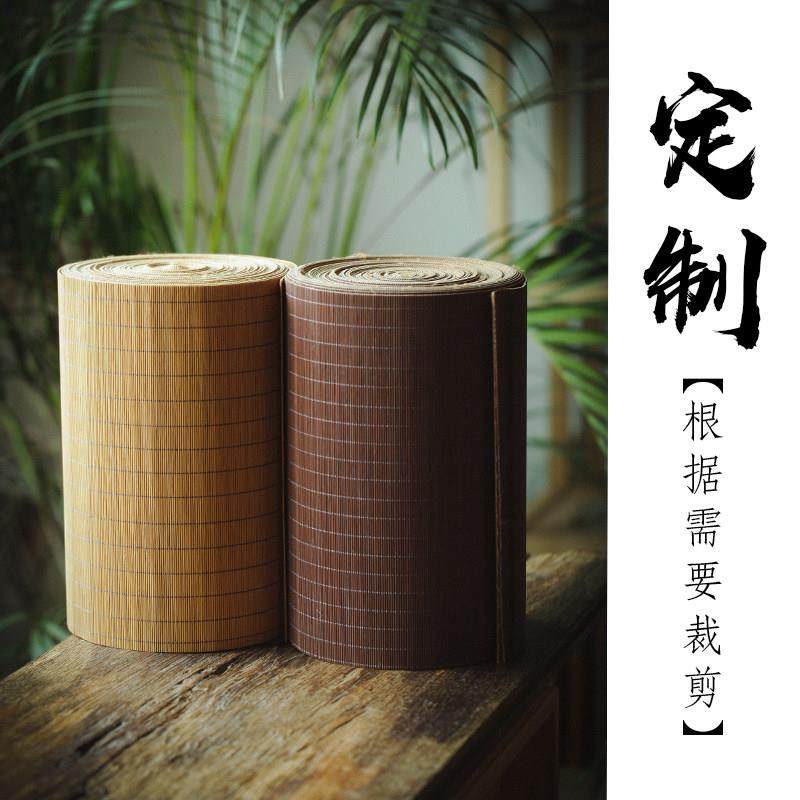 梵悦竹茗竹制茶席桌旗禅意茶道竹席干泡茶垫麻布杯垫茶具配件,餐饮具,茶道/零配,淘宝优惠券,粉丝福利购,淘宝优惠卷