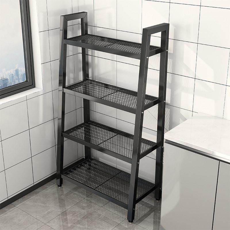 厨房置物架卧室书架白客厅落地多层铁艺梯形阳台花架储物收纳架子,厨房/烹饪用具,抹布架/厨房清洁收纳架,淘宝优惠券,粉丝福利购,淘宝优惠卷