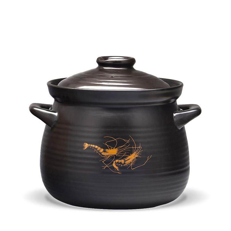 砂锅电磁炉燃气灶通用陶瓷汤锅家用炖锅一体式沙锅明火适用耐高温