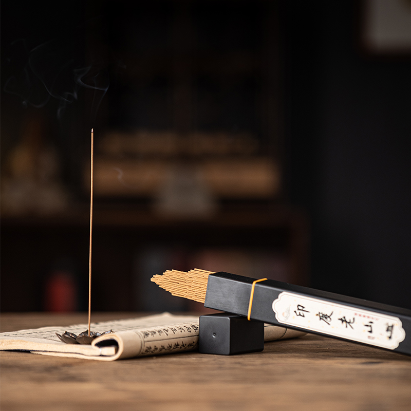 天然线香印度老山鹅梨帐中香海南沉香熏香家用室内安神助睡眠熏香