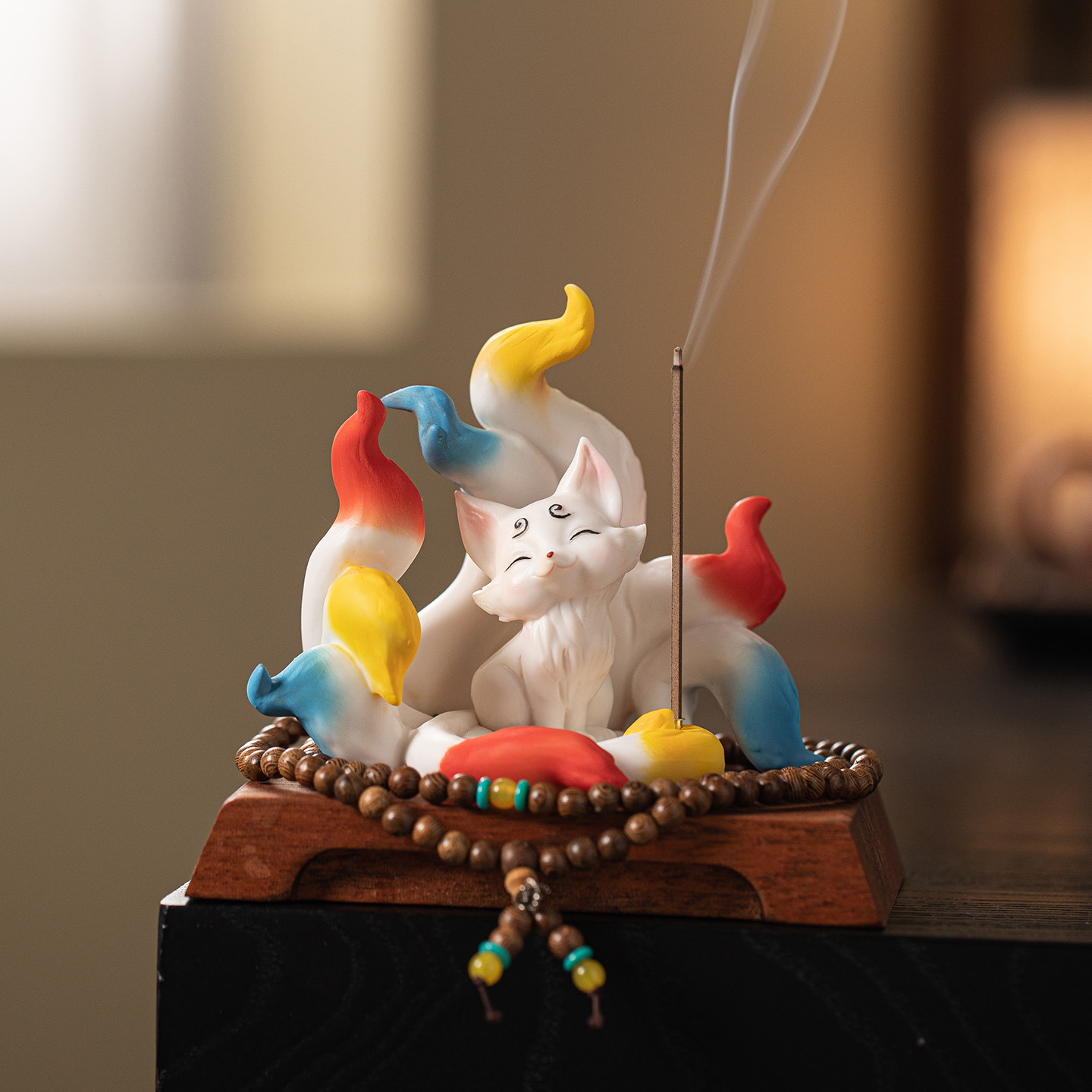 创意陶瓷卡通狐狸香插香座香托彩色渐变热销优选爆款香插家居摆件,家居饰品,香托/香盘/香座/香插,淘宝优惠券,粉丝福利购,淘宝优惠卷