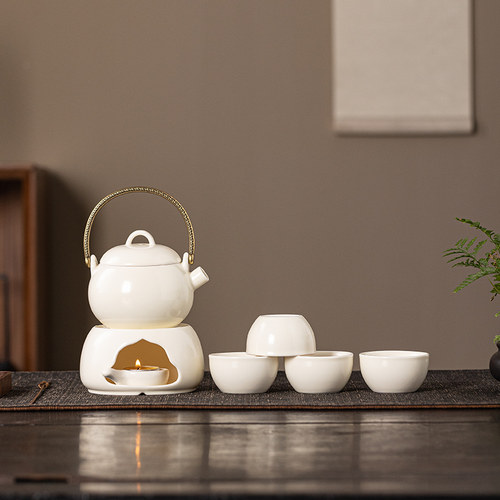 提梁壶烤炉加热煮茶炉泡茶器茶壶