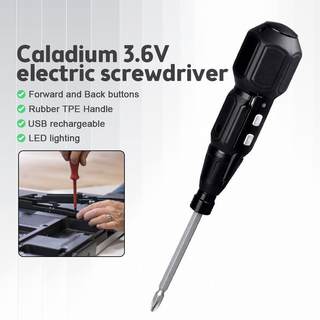 3.6V Mini Electric Screwdrivers Handle Rechargeable Straight