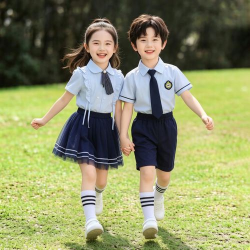 六一儿童演出合唱服学院风校服套装小学生诗歌朗诵演讲比赛服装