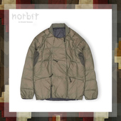 norbit 服饰 山系机能口袋P棉类羽绒服户外秋冬保暖外套纯色