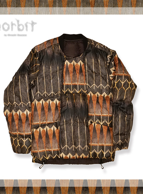 norbit（服饰）日本山系羽绒服外套露营户外秋冬印花纹多色