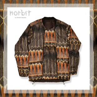 norbit（服饰）日本山系羽绒服外套露营户外秋冬印花纹多色