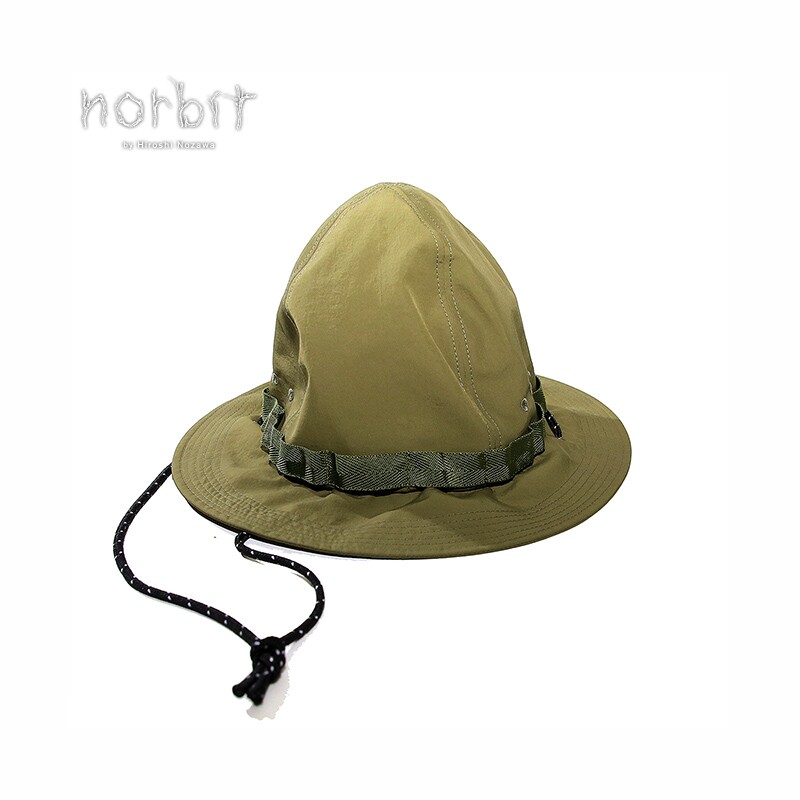 norbit 户外山系盆帽渔夫帽日系机能露营野营休闲防晒抽绳圆顶