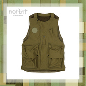 山系机能户外露野营防水宽松休闲口袋马甲四季 norbit 服饰 定番