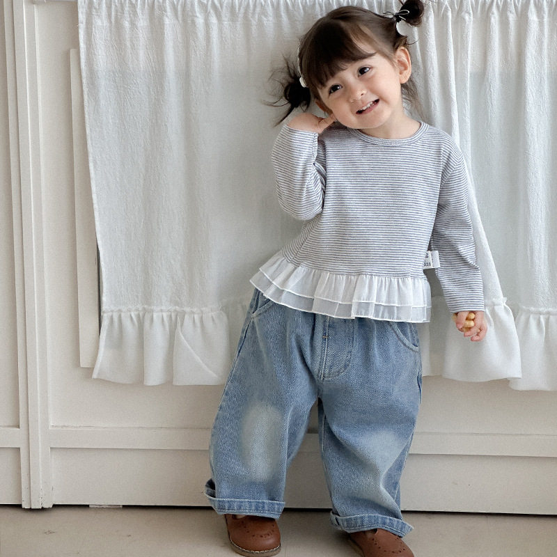 婴儿衣服春装女宝宝套装可爱分体新款春秋季一岁婴幼儿卫衣两件套