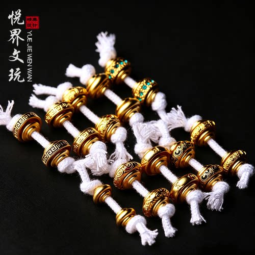 黄金色藏式万向轴唐草纹