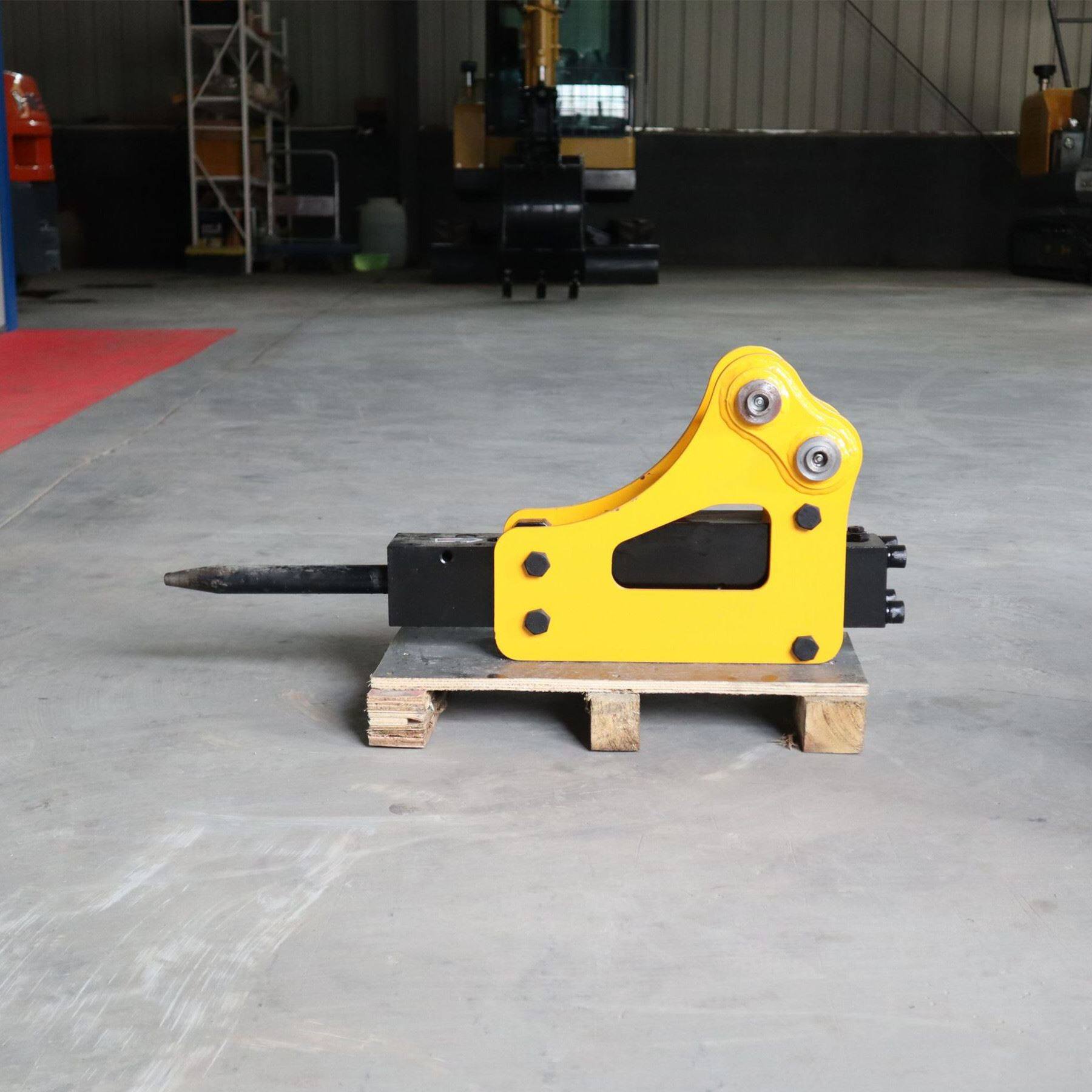 厂家直销小型挖掘机破碎锤 路面矿山凿岩液压炮头 破碎锤