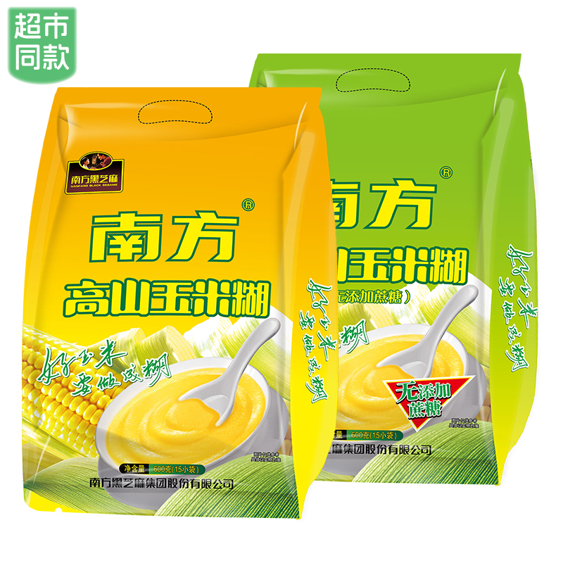 南方玉米糊冲饮600g独立小包装
