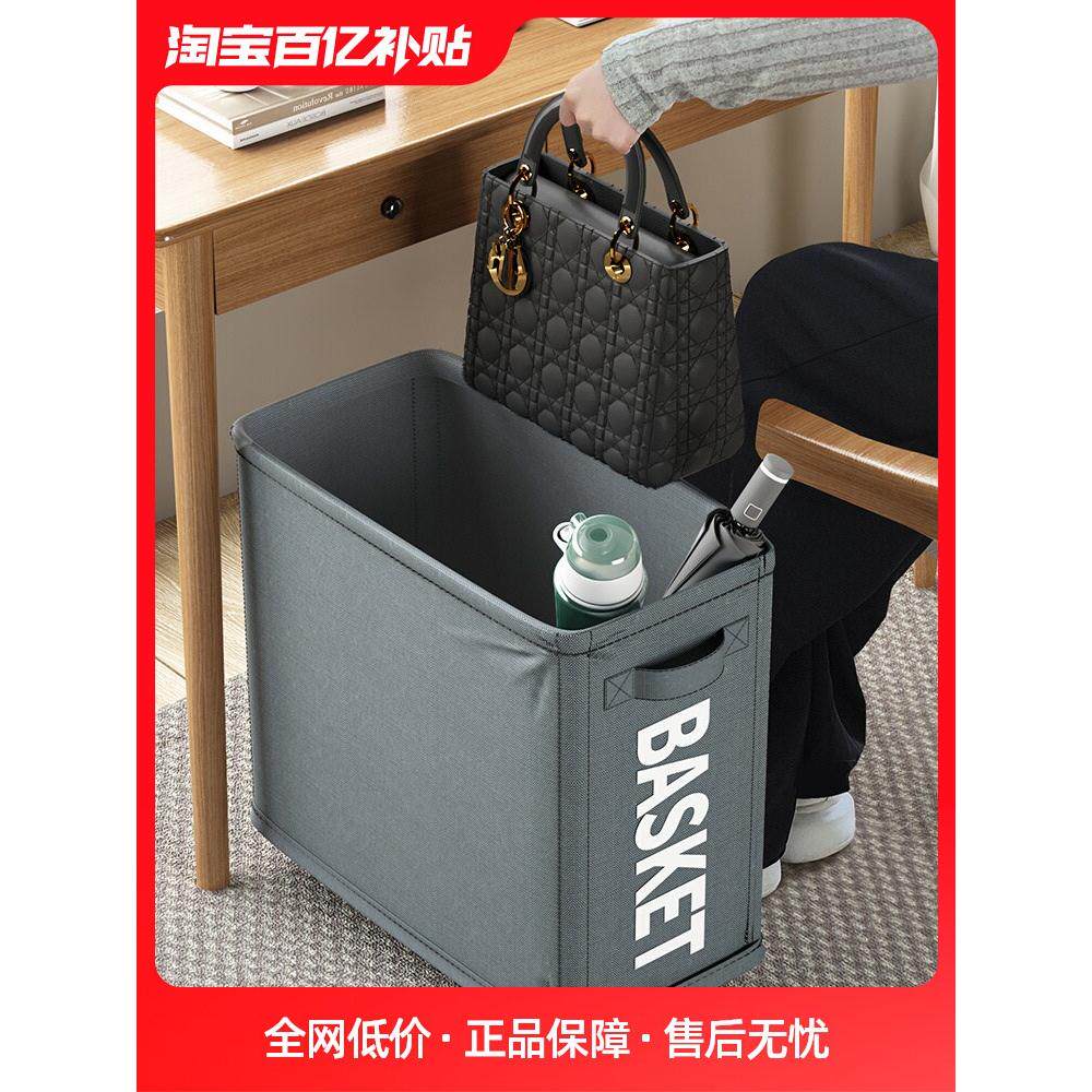 办公室放包神器带轮小推车桌下收纳宿舍好物书包存放工位置物架子