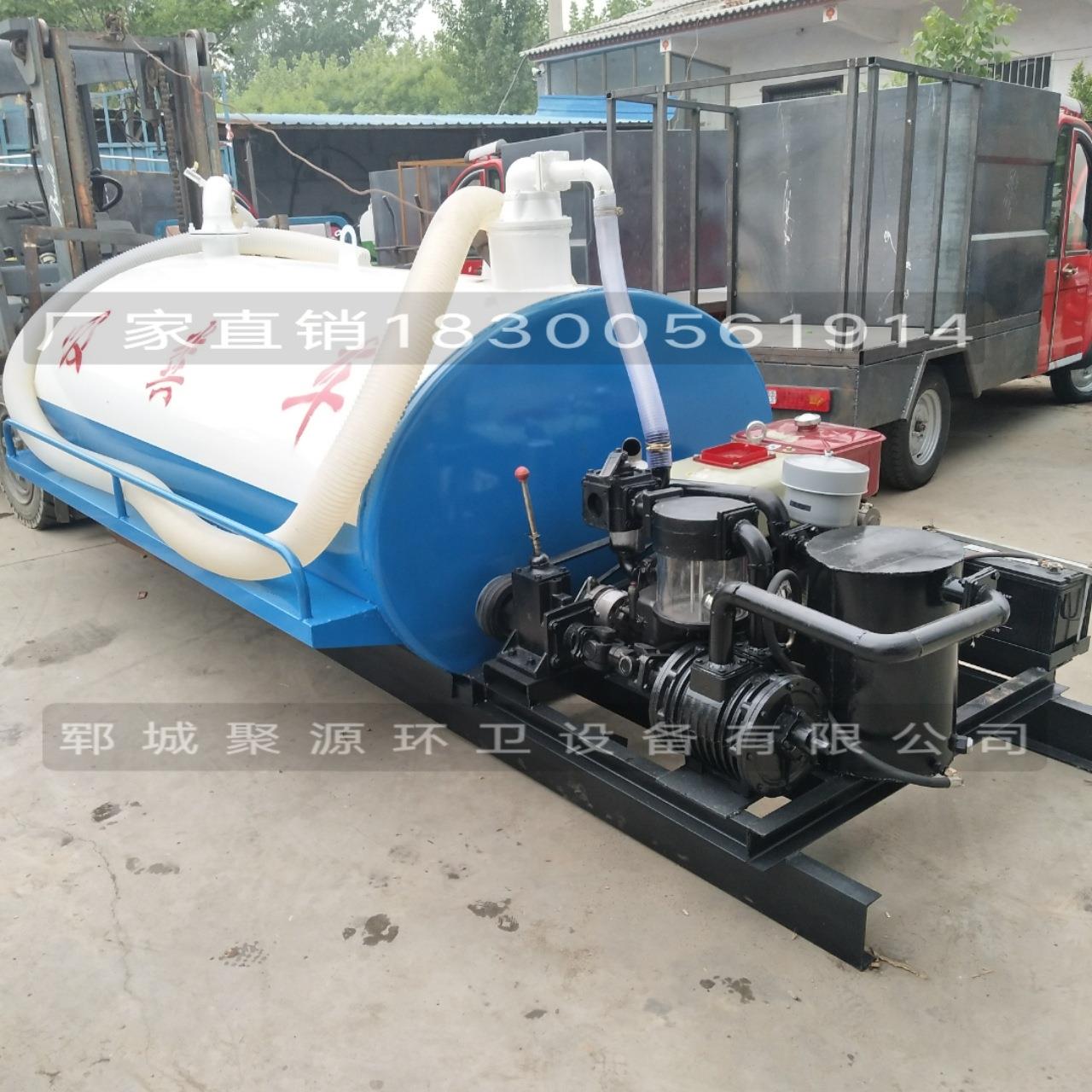 一体吸粪设备小型三轮抽粪车吸粪罐体尺寸自己定