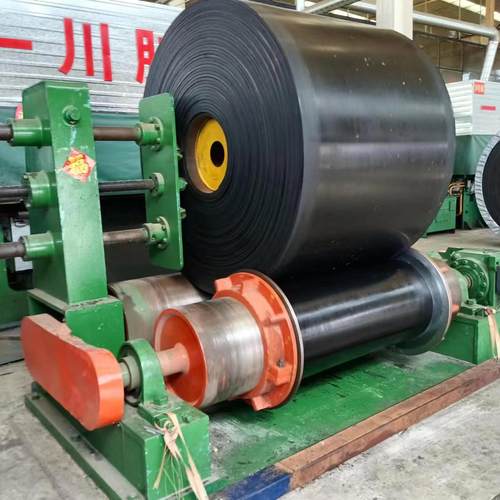 厂家供应钢丝绳芯输送带阻燃煤矿用ST芯橡胶工业输送带