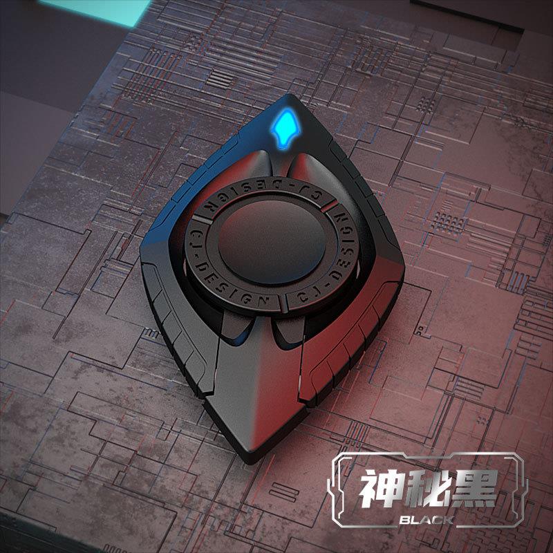 新款手机支架指尖陀螺解压玩具创意多功能背贴小巧支撑旋转指环扣