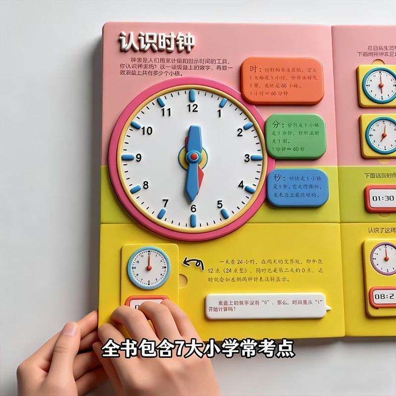 幼小衔接数学启蒙机关立体书