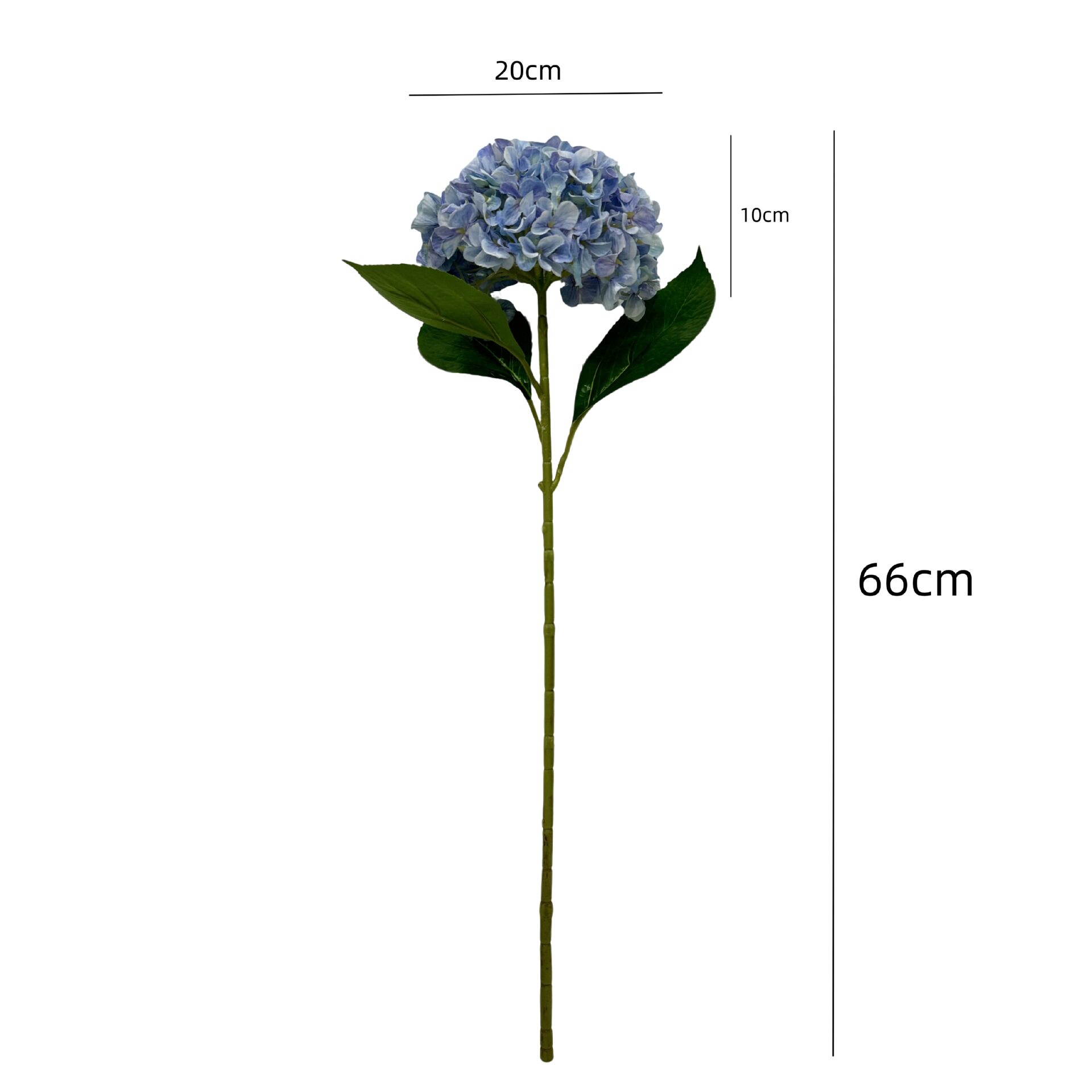 高品质单枝碎花仿真绣球