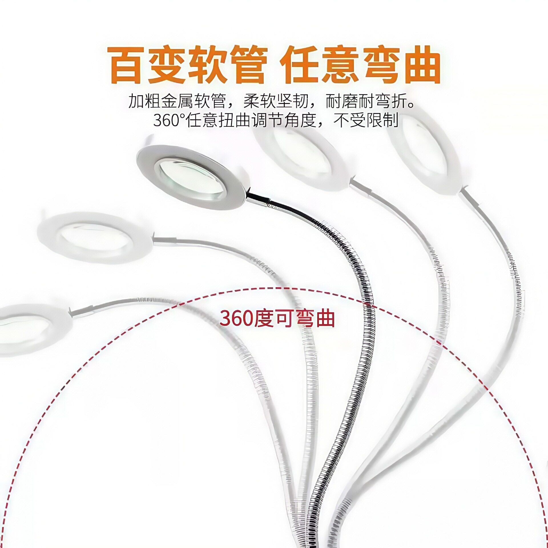 LED夹子灯书桌小台灯阅读