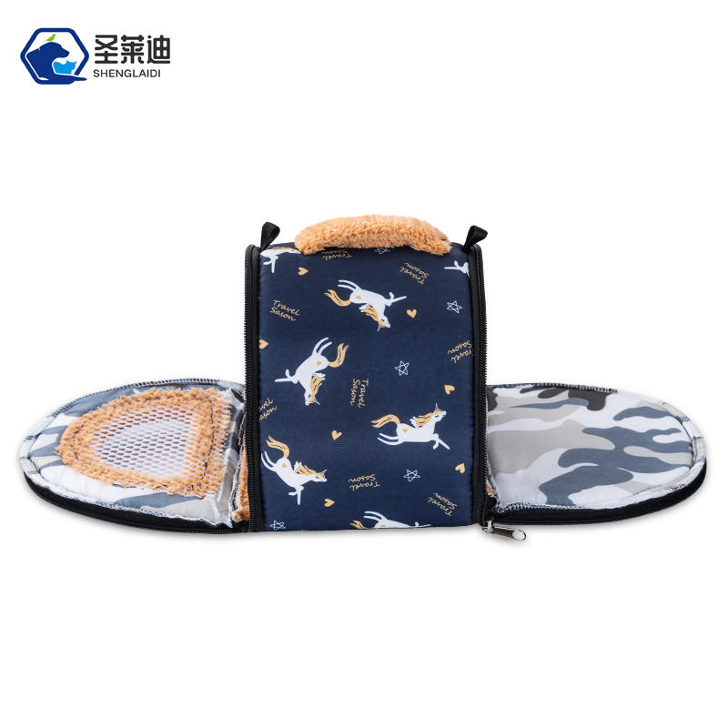 仓鼠外出包 冬季保暖棉窝密袋鼯松鼠窝小仓鼠用品外带包