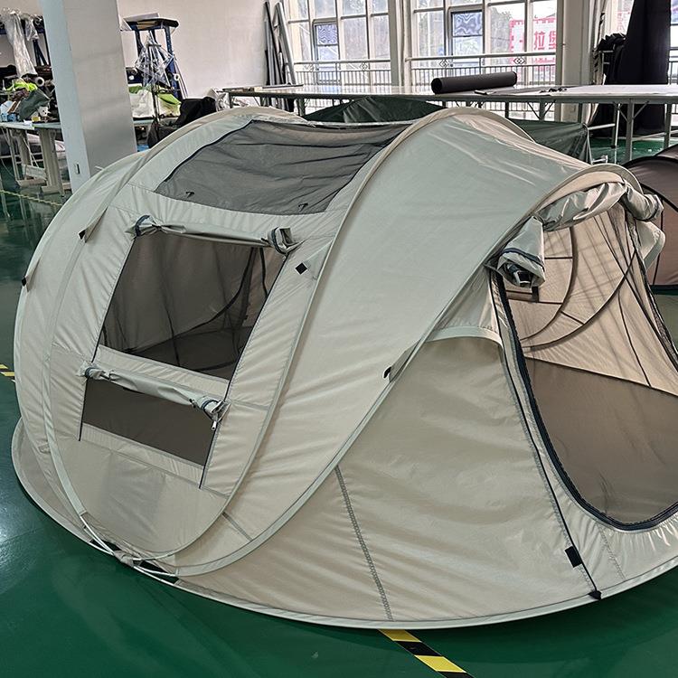 厂家直船帐动户外露营4-人防雨防晒YL-34全自速抛帐公5园销休闲帐