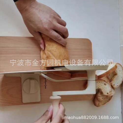 家直销烘培用手动家SY-M170B用面包机厂司香肠冻肉切吐链片机客户