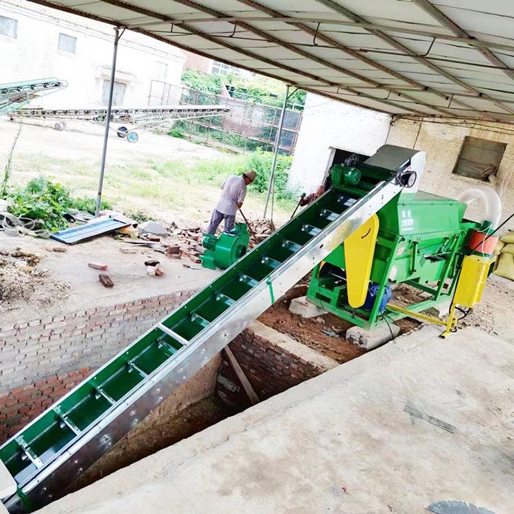 云南家粒用自机动RAL上料玉米脱粒地子坑式苞米打粒机50吨棒脱机