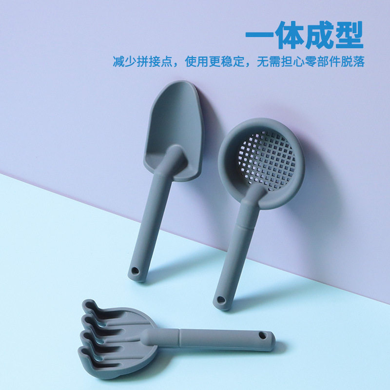 户外硅胶挖沙玩具儿童滩