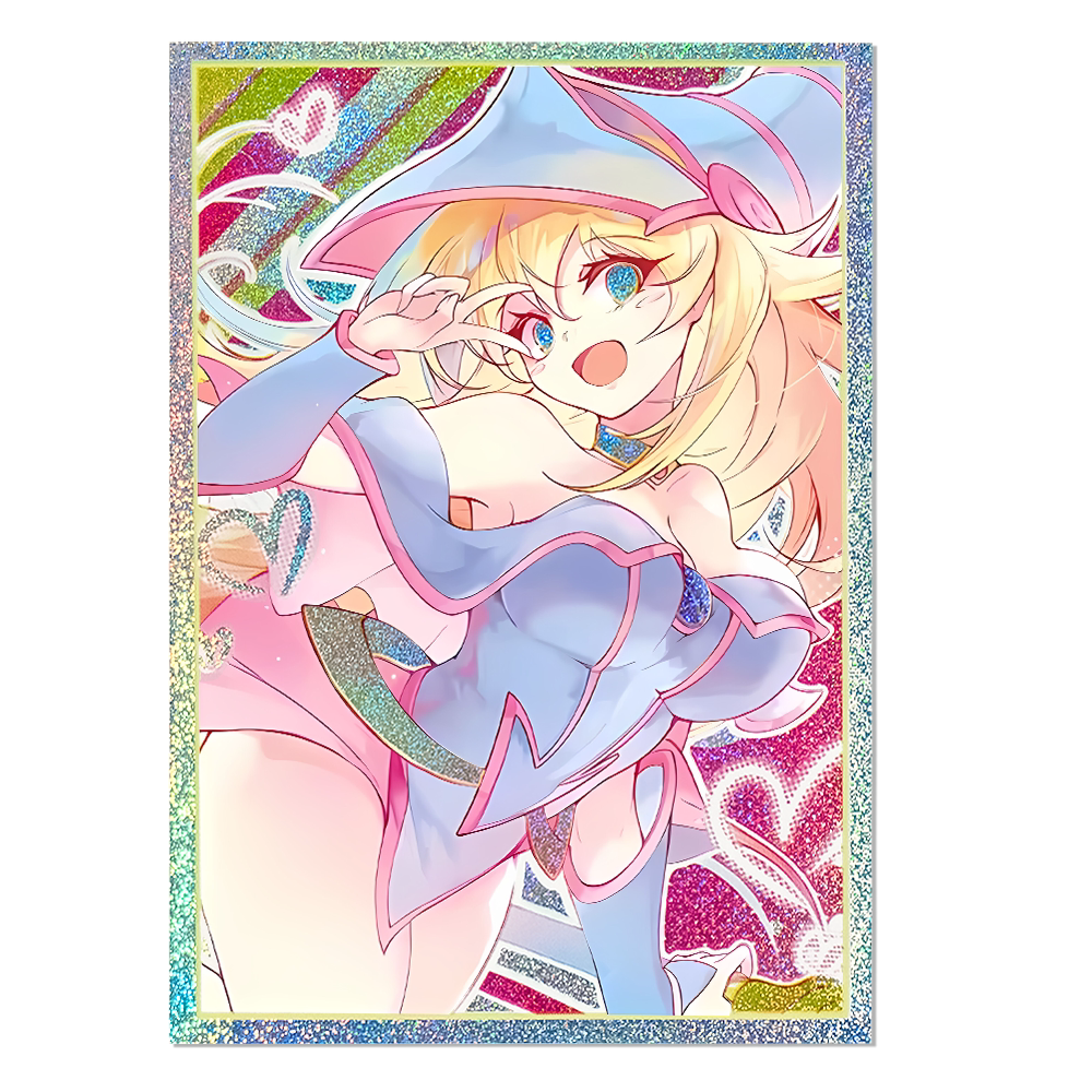 游戏王黑魔导少女动漫卡套牌套图片