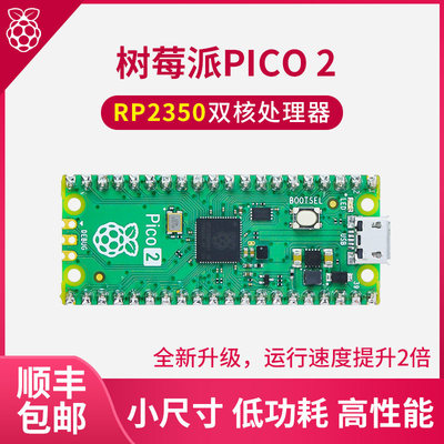 树莓派pico2单片机Raspberry Pi开发板传感器套件RP2350