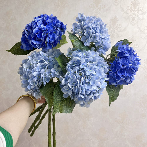 禹涵超逼真保湿大绣球花仿真花