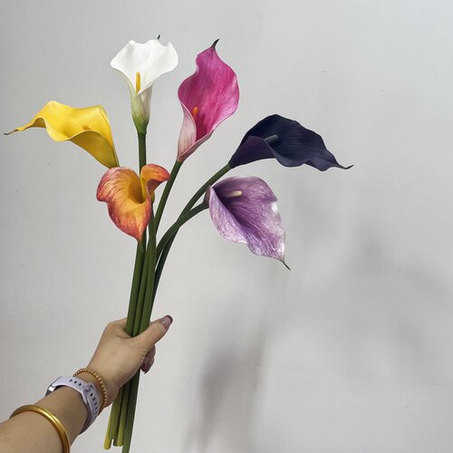 VA马蹄莲仿真水芋假花海芋百合