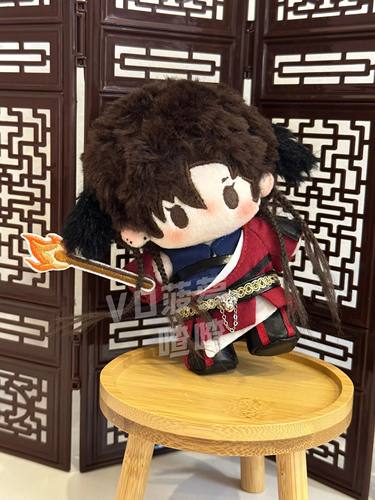 【现货】心碎小策 代号鸢如鸢孙策10cm棉花娃娃10cm娃衣古风可爱