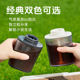 冷萃杯夏日美式咖啡冷萃壶外带冷萃咖啡杯口袋便携冷泡茶杯冷萃瓶