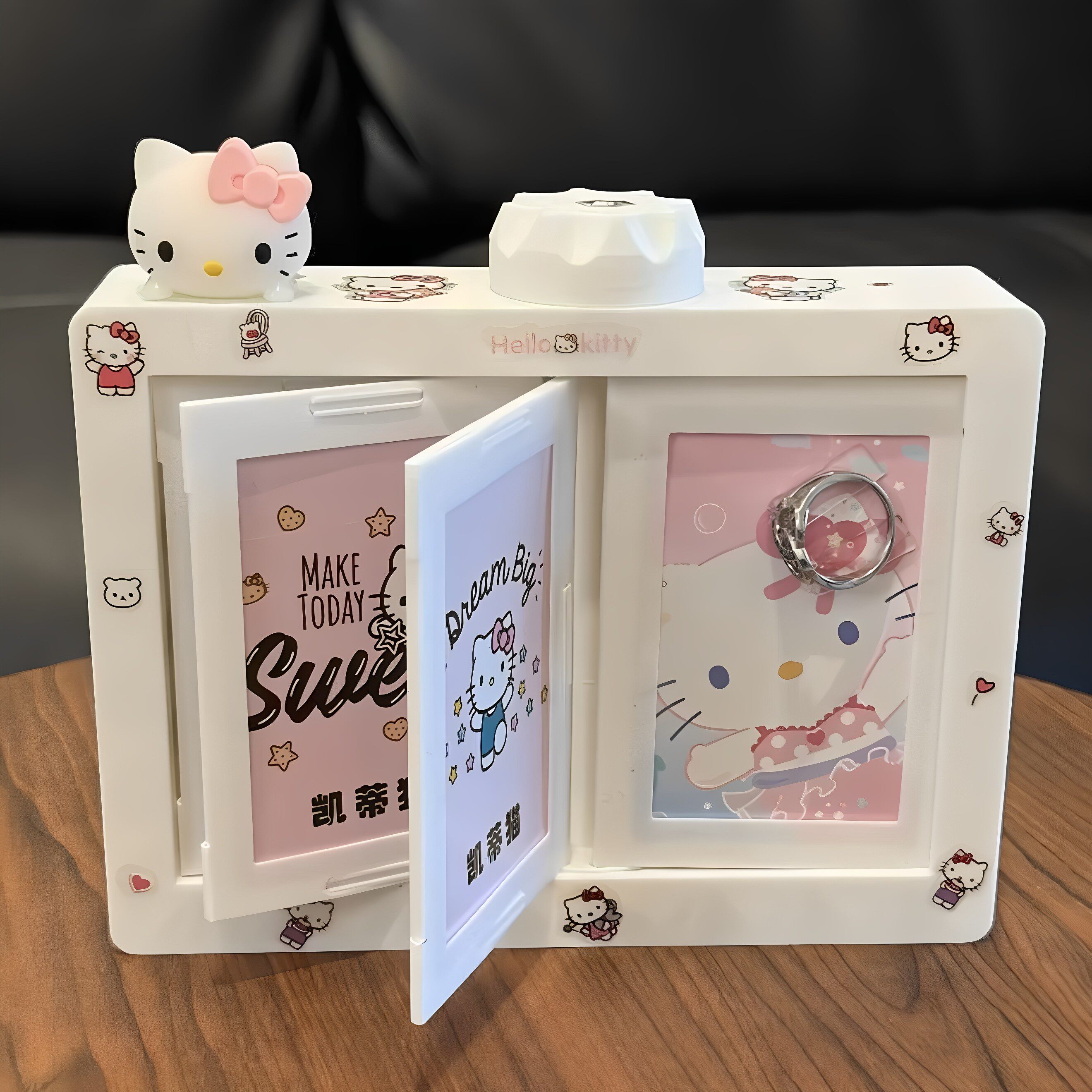 拍立得旋转相册小卡翻页相框摆件照片收纳影集创意礼物生日送朋友