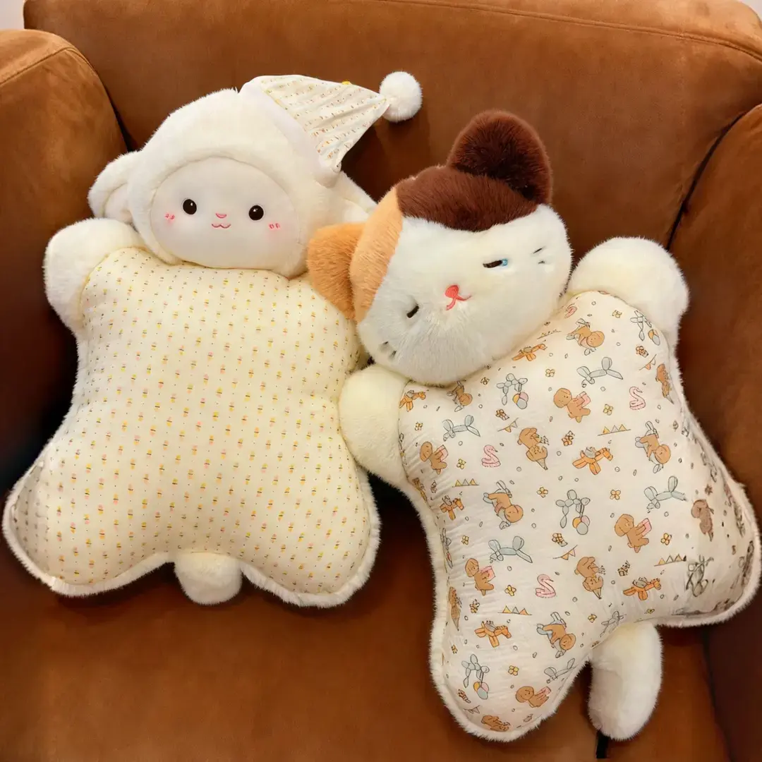 可爱安抚动物玩偶超大捏捏抱枕