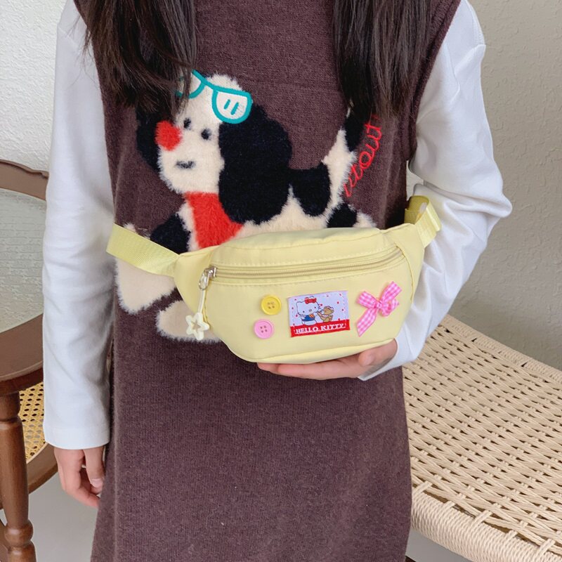 超可爱小女孩零钱胸包百搭时尚风韩版儿童斜挎小包包休闲童装搭配