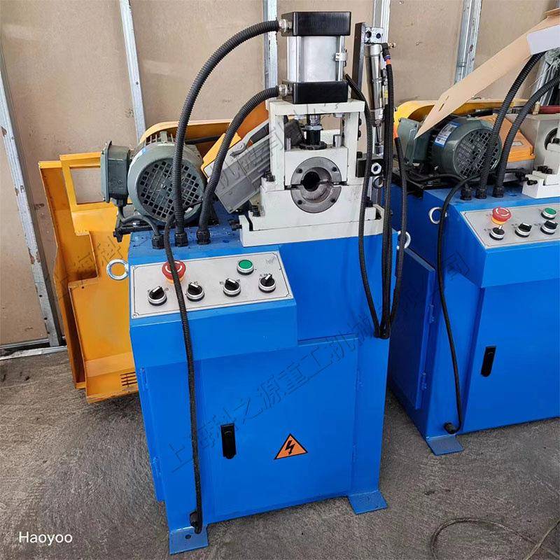 工业金属管材倒边机两段进刀圆管倒角机全自动不锈钢管倒圆机