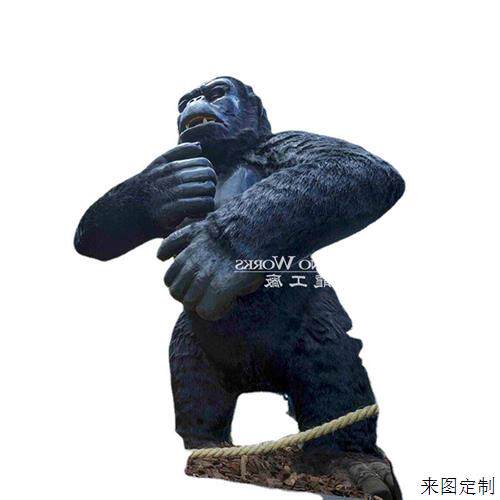 大型动物生产厂家仿真老虎狮子麋鹿大猩猩经验丰富的源头工厂