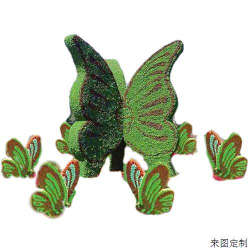 绿雕工艺品稻草人工艺品草编编织稻草工艺品大型仿真植物绿雕雕塑