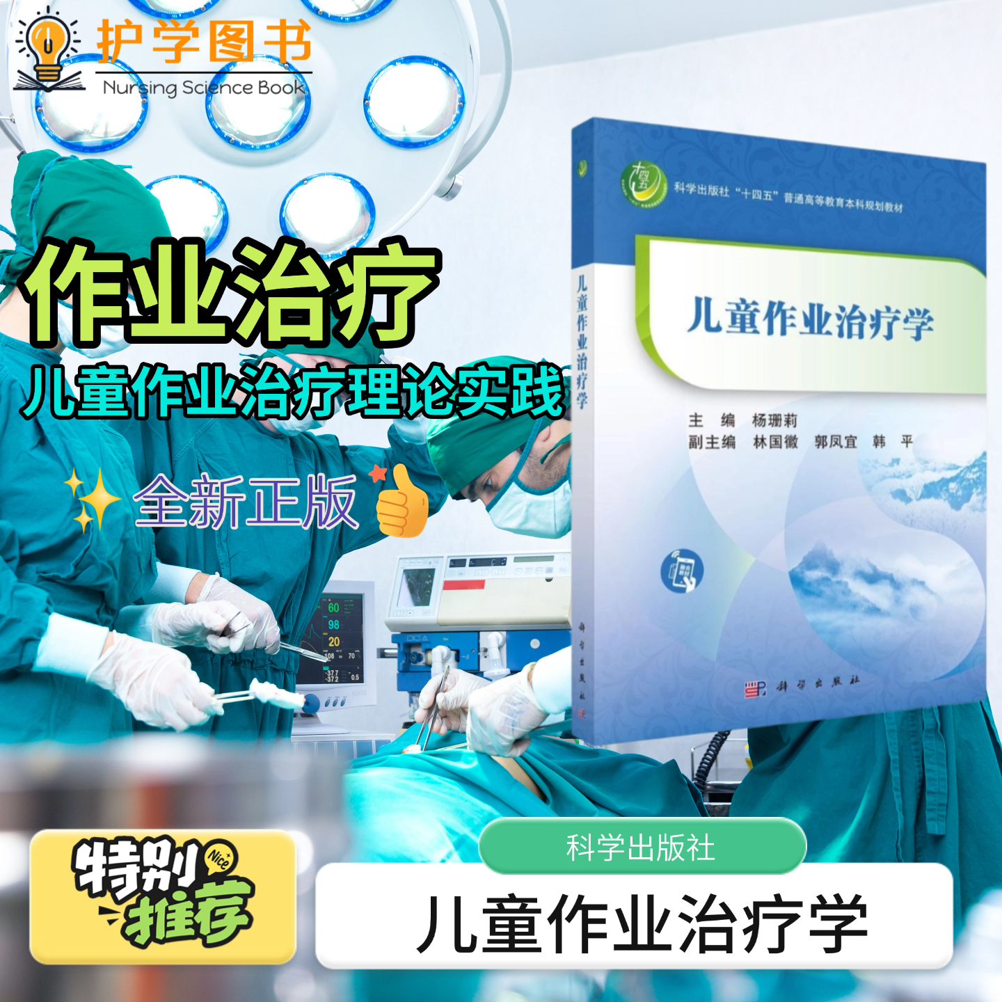 儿童作业治疗学科学出版社