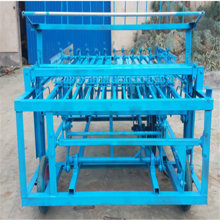 秸秆杂草编织机 大棚防寒草帘机 电动草帘子机