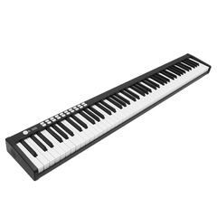 便携钢琴88键电子钢琴加厚手卷式折叠电子琴蓝牙MIDI键盘蓝牙充电